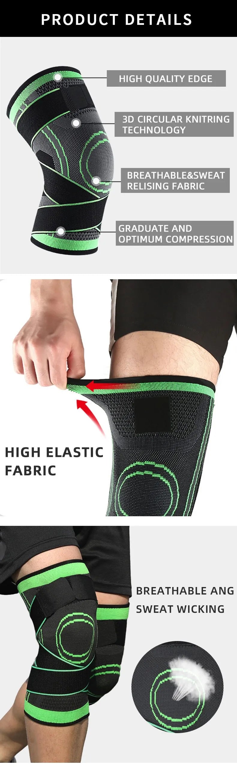 StrapFit Knee Brace