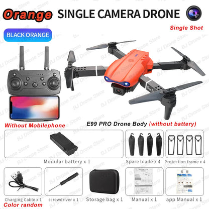 E99Pro RC Drone 4K Professional