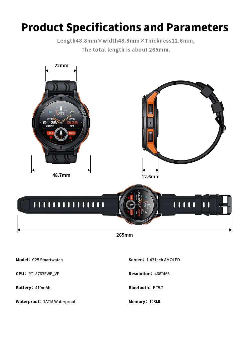BT10 Smartwatch