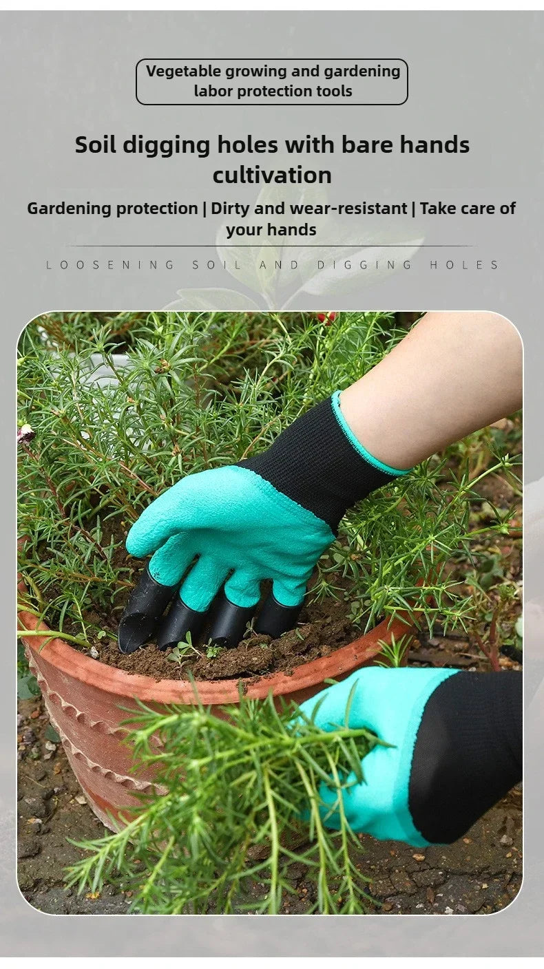 Garden Gloves with Claws