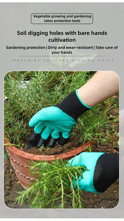 Garden Gloves with Claws