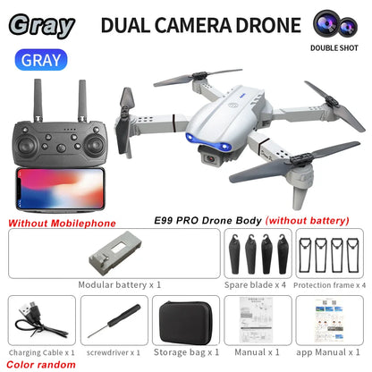 E99Pro RC Drone 4K Professional